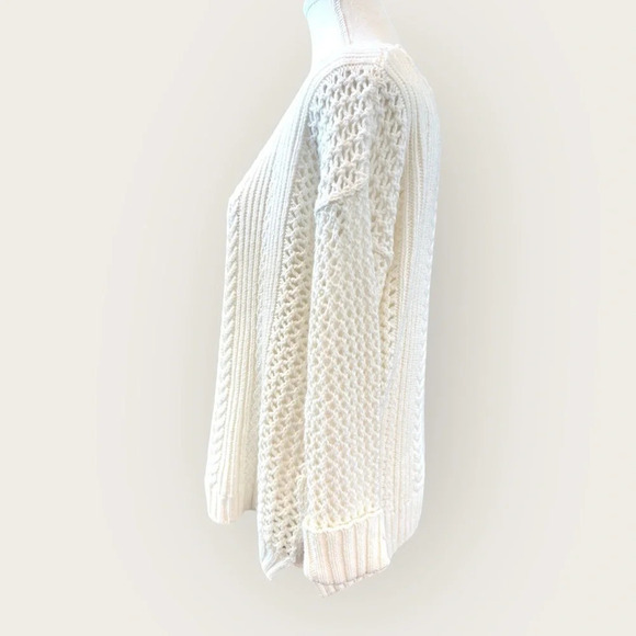 Madewell | Plaza Pullover Cable Knit Sweater (S) - Picture 5 of 10